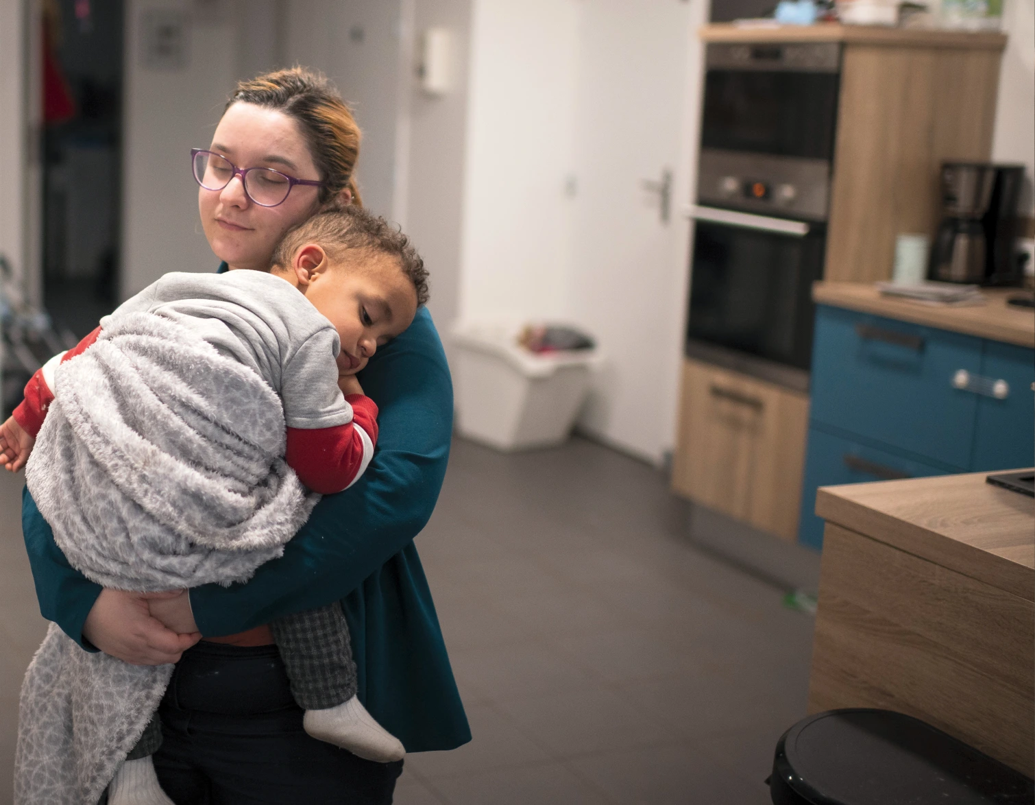 Une mère et son enfant